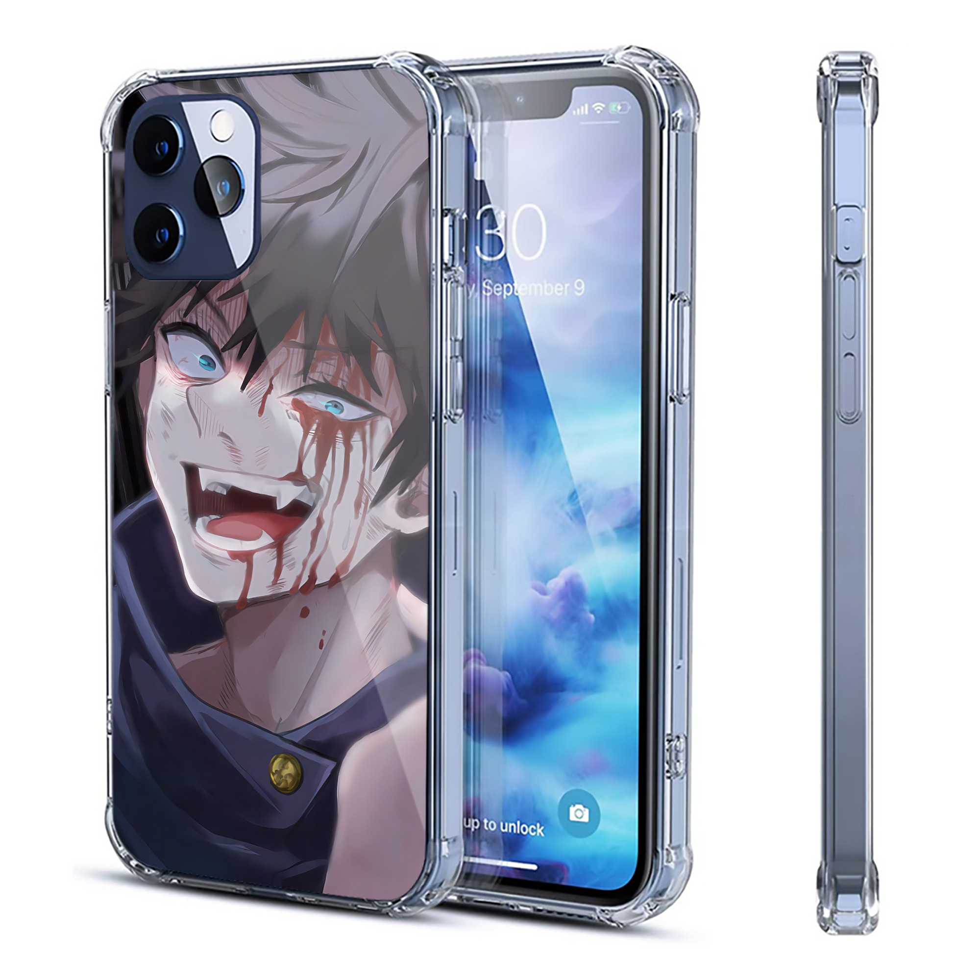 （画像用） SPY×FAMILY间谍家家酒 【iPhone 12シリーズ対応】透明スマホケース（クリアソフトケース）